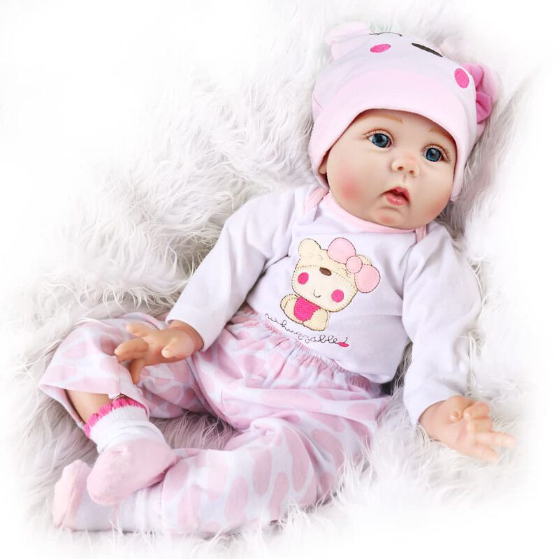 Mu&ntilde;eca Reborn Charex Lucy Girl, 40 Cm, Vinilo S... image number null