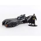 Jada Toys Dc Comics 1:32 1989 Batmobile - Coche Fundido A Presi&oacute;n Con Figura De Batman