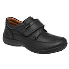 Audaz Zapato Escolar En Piel Para Ni&ntilde;o Negro Cod 41785-1