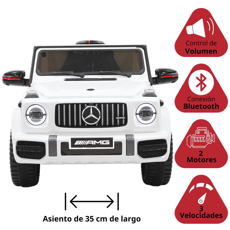 Camioneta Montable El&eacute;ctrica AMG Mercedes Benz ... image number null