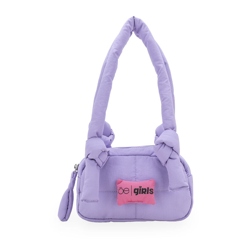 Bolsa Crossbody Para Ni&ntilde;as Grande Look Acolchon... image number null