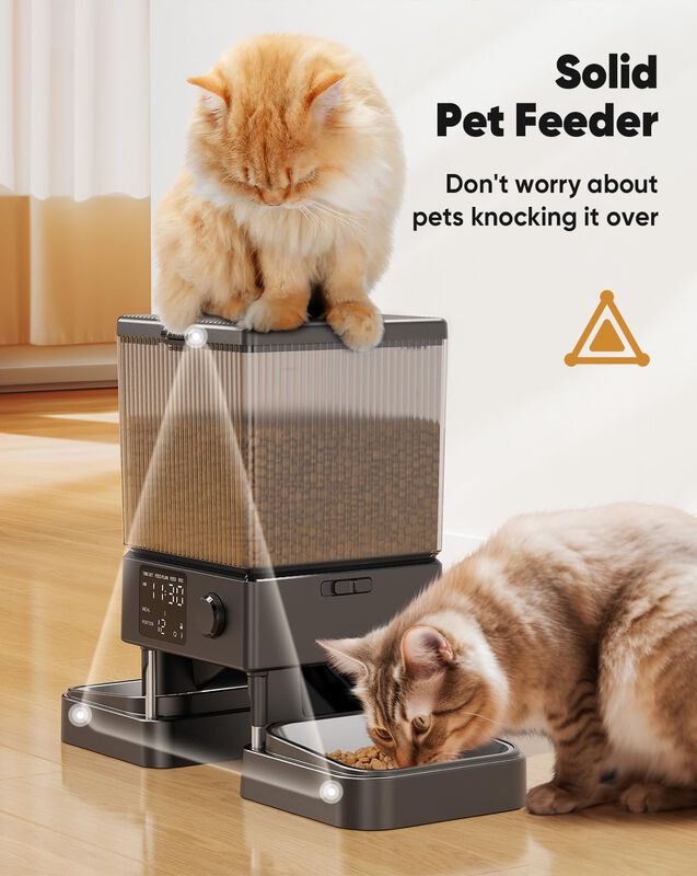 Comedero Autom&aacute;tico Para Gatos Oneisall Para 2 ... image number null