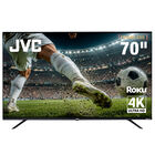 Pantalla Jvc Smart Tv 70 Pulgadas 4k Uhd Led Frameless Roku Tv  Si70urf