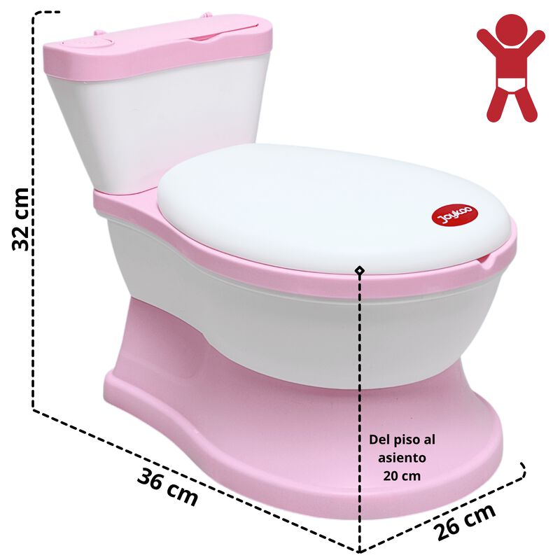 Ba&ntilde;o Entrenador para Ni&ntilde;os Sonido de Descarga A... image number null