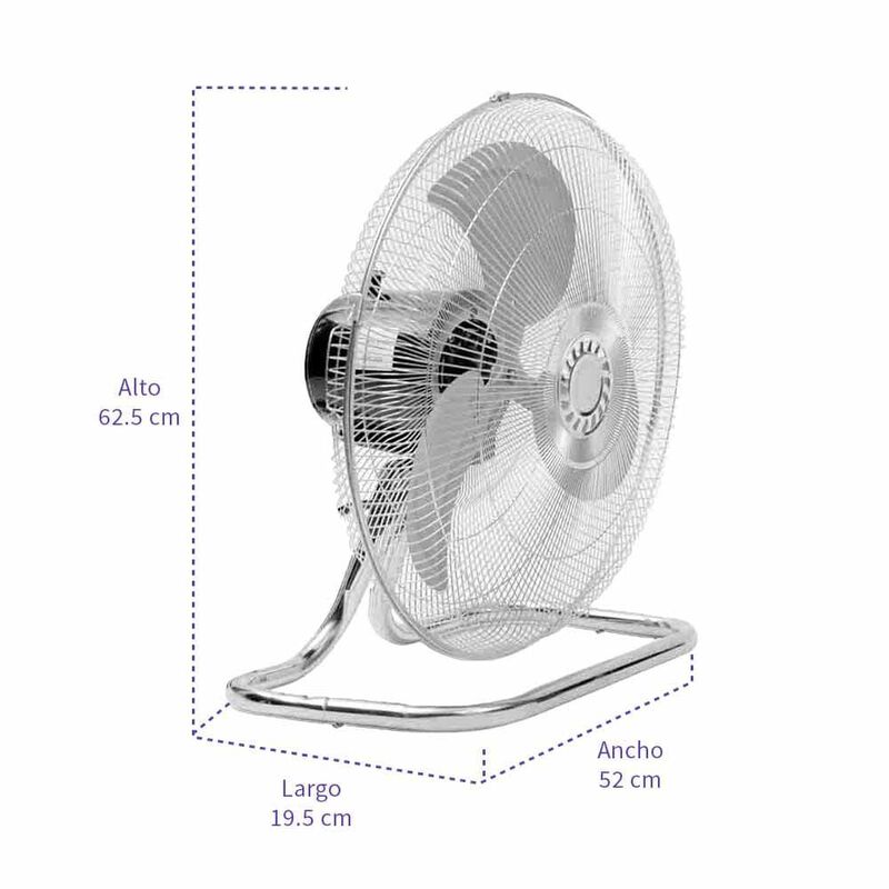 Ventilador Pedestal Iusa 18" Br 70w image number null