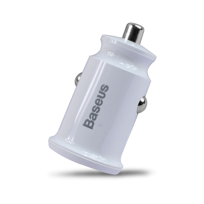 Baseus Cargador para Auto 3.1A Blanco image number null
