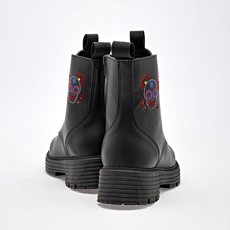 Mora Tierra Bot&iacute;n para mujer negro image number null