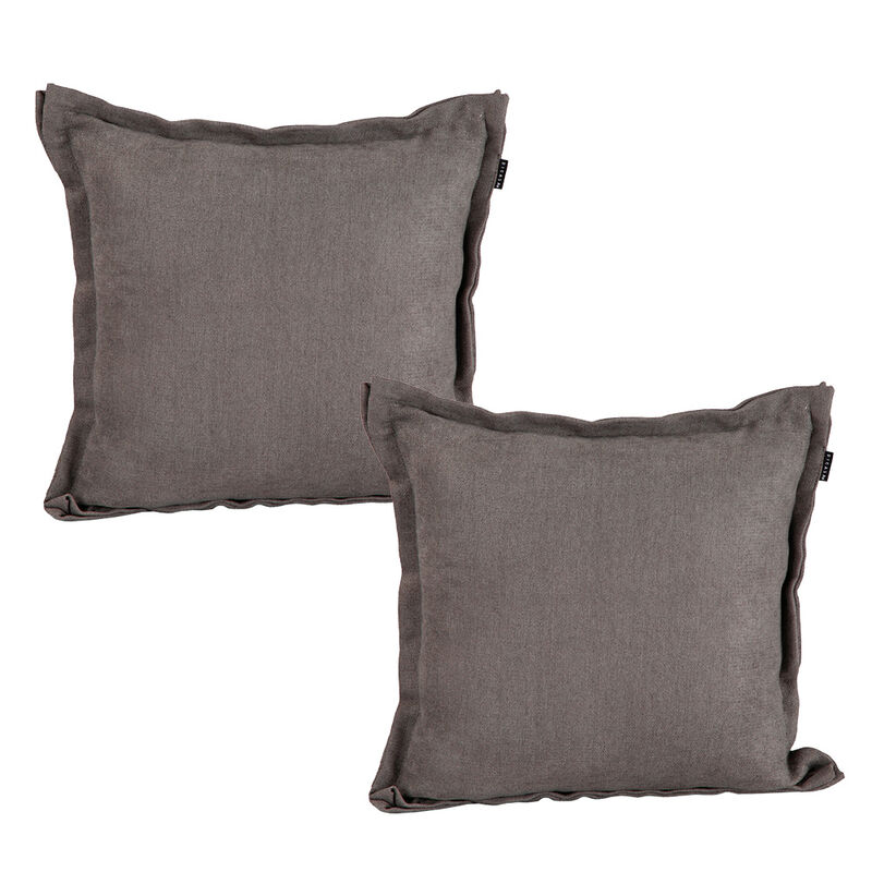 Cojin Decorativo Rogga Kappa Set De 2 Gris Oscu... image number null