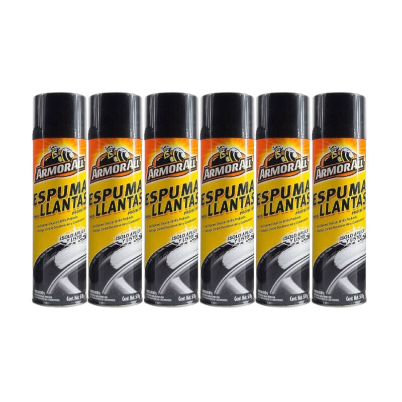 Espuma limpieza llantas Armor All 510g brillo n... image number null