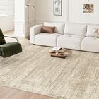 Alfombra Zesthome 183 &times; 274 cm Lavable Con Dise&ntilde;o Abstracto Marr&oacute;n