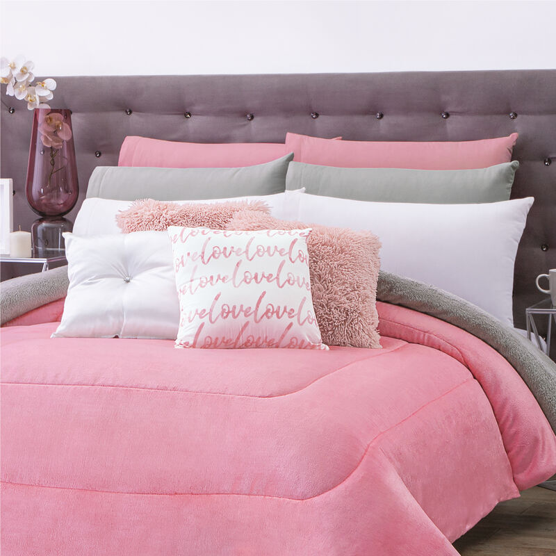 COBERTOR PACHICALIENTITO ROSA KS/XL-QS image number null