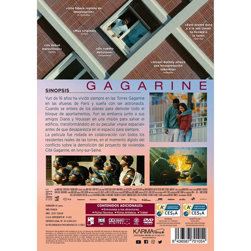 Gagarine [dvd.] image number null