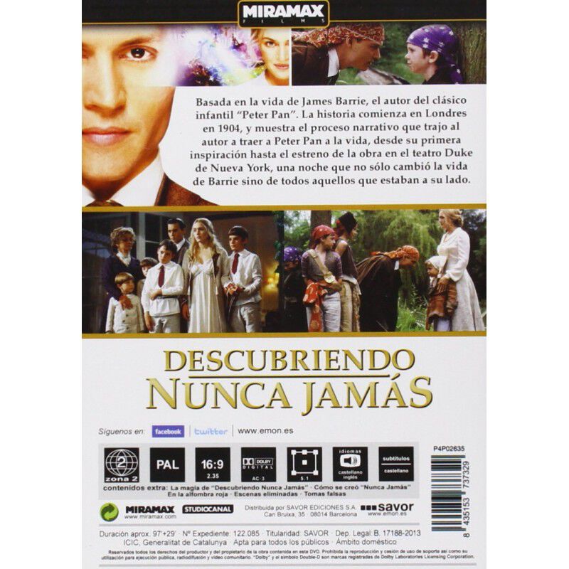 Descubriendo Nunca Jam&aacute;s [DVD] image number null