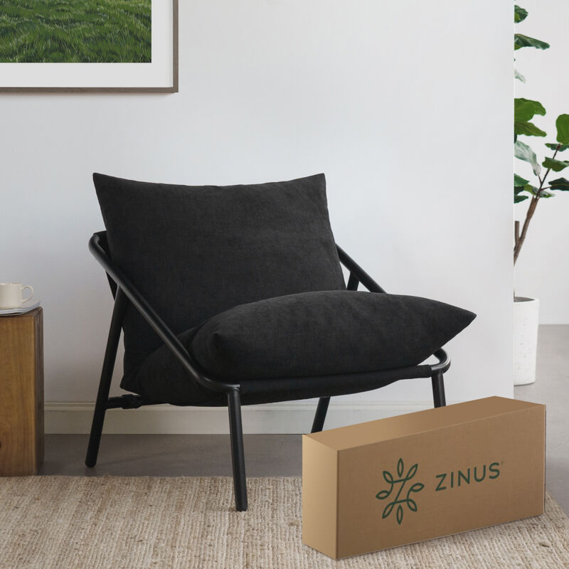 Zinus | Silla De Metal Zinus Ada Con Cojines De... image number null