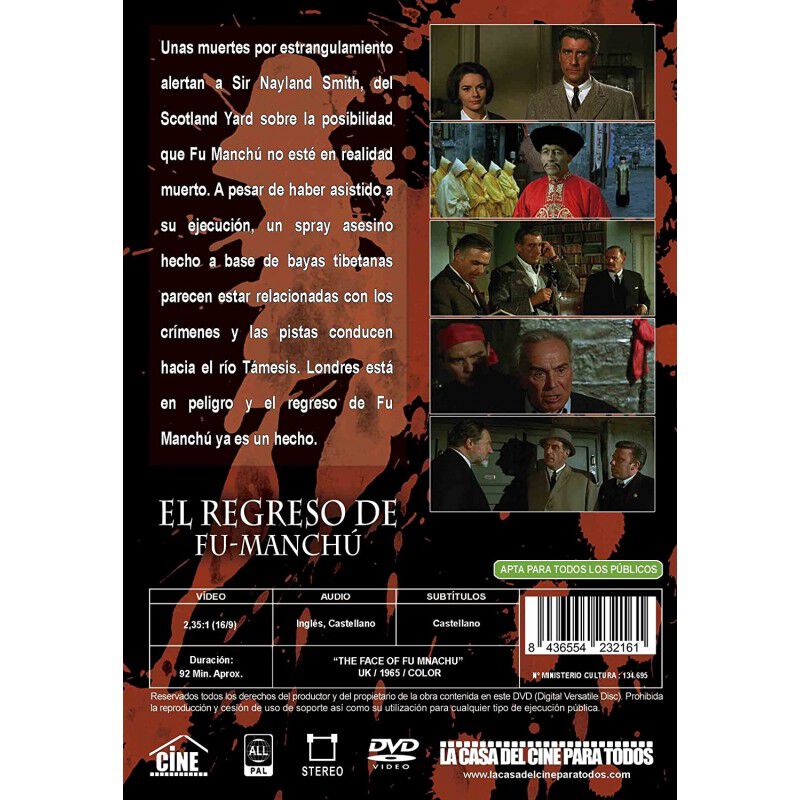 El Regreso De Fu Manchu [dvd] image number null