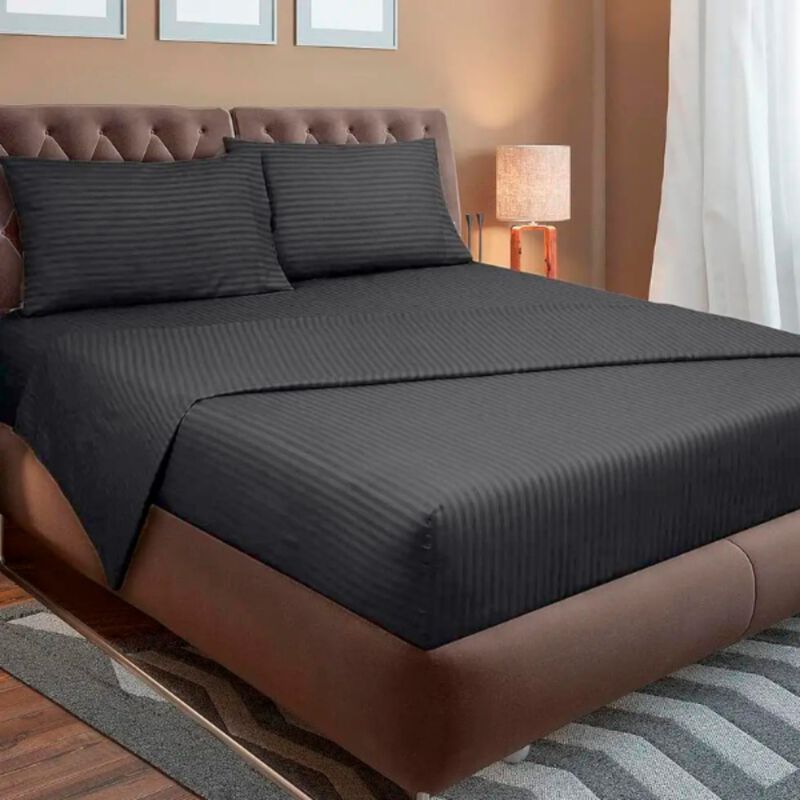 Juego de Sabanas King Size de 4 Piezas Hipoaler... image number null