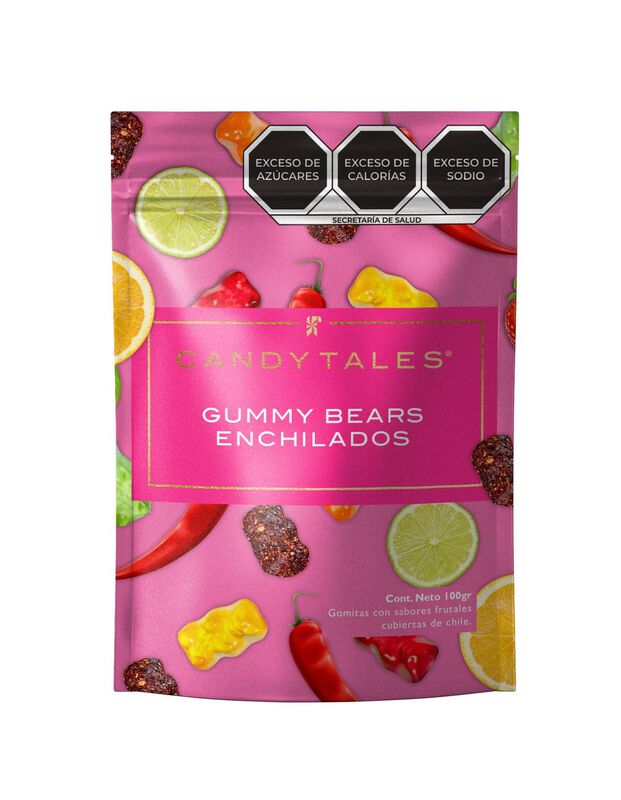 Candy Tales Gummy Bears Enchilados 100 gr - 3 p... image number null