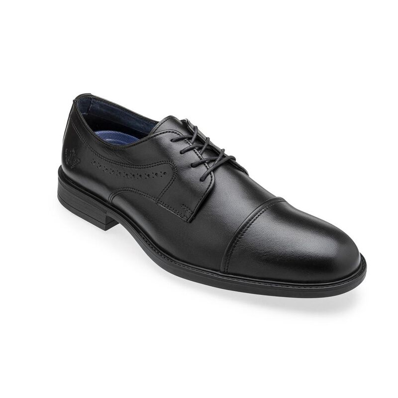 Zapato Dockers&reg; de Piel Hombre D2222652 Negro image number null