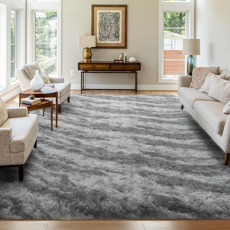 Alfombra Finrèc Home 183 &times; 274 cm Gris Con Ray... image number null