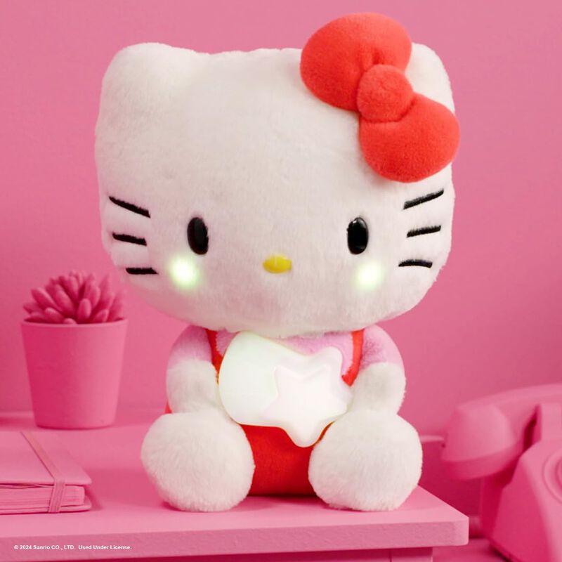 Peluche Hello Kitty De 25 Cm Con Funci&oacute;n De Ilu... image number null
