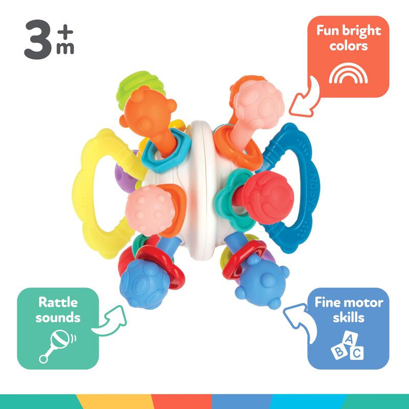 Mordedor Nuby Twist Ball - Juguete De Actividad image number null