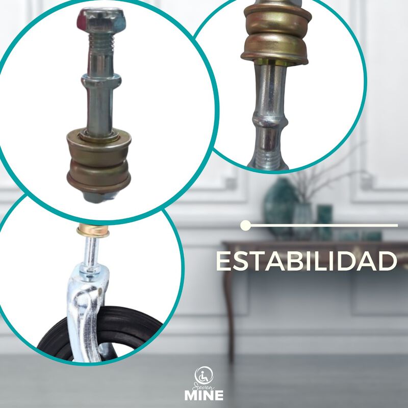 Par Baleros Para Silla De Ruedas Llanta Delante... image number null