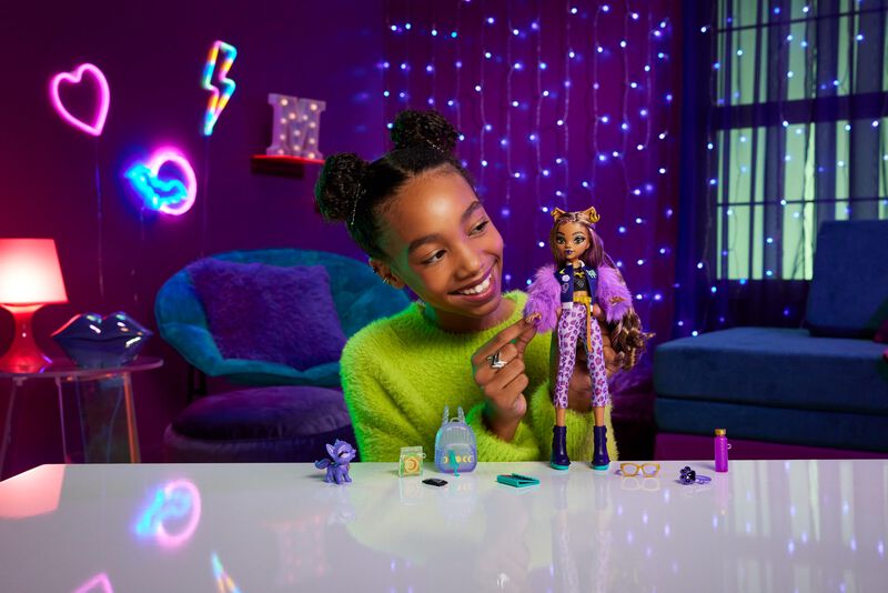 Mu&ntilde;eca Monster High Clawdeen Wolf Con Mascota E... image number null