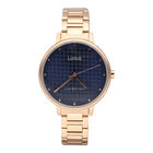 Reloj De Pulso Lorus Modelo Rg266px9 Para Mujer Color Dorado
