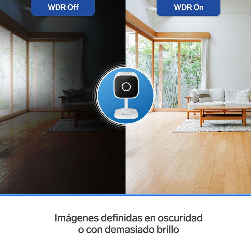 2 Cámaras de seguridad Wi-Fi* 3 Mpx fija image number null