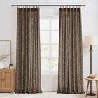 Cortinas Stangh 274 cm De Lino Floral Para Sal&oacute;n
