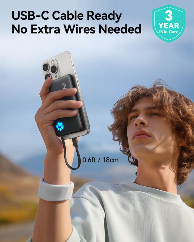 Cargador Port&aacute;til Power Bank Iniu De 10000 Mah ... image number null