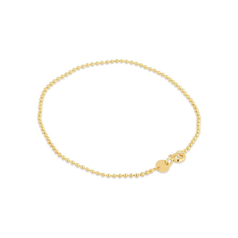 Pulsera De Oro Amarillo 14k 19 Cm 1.5 Mm | Bizz... image number null