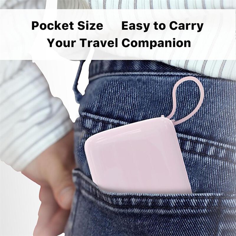 Bater&iacute;a Externa MYBAT Powerbank USB-C Rosa 1000... image number null