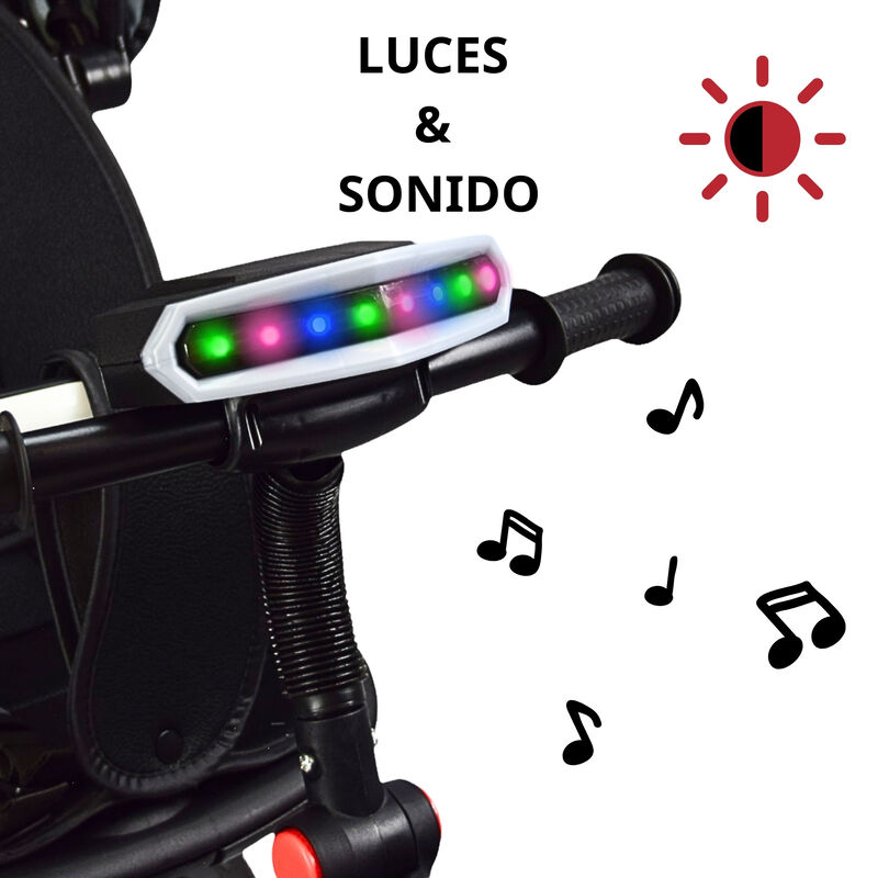 Triciclo para Niños Asiento Giratorio Reclinabl... image number null