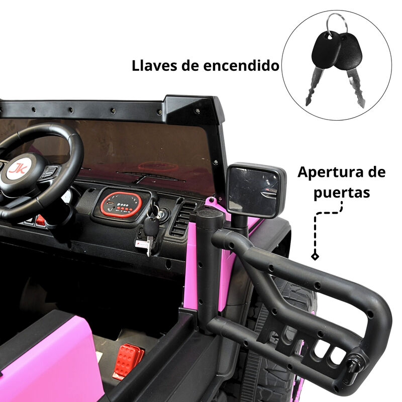 Montable El&eacute;ctrico Camioneta 4x4 para Ni&ntilde;os Con... image number null