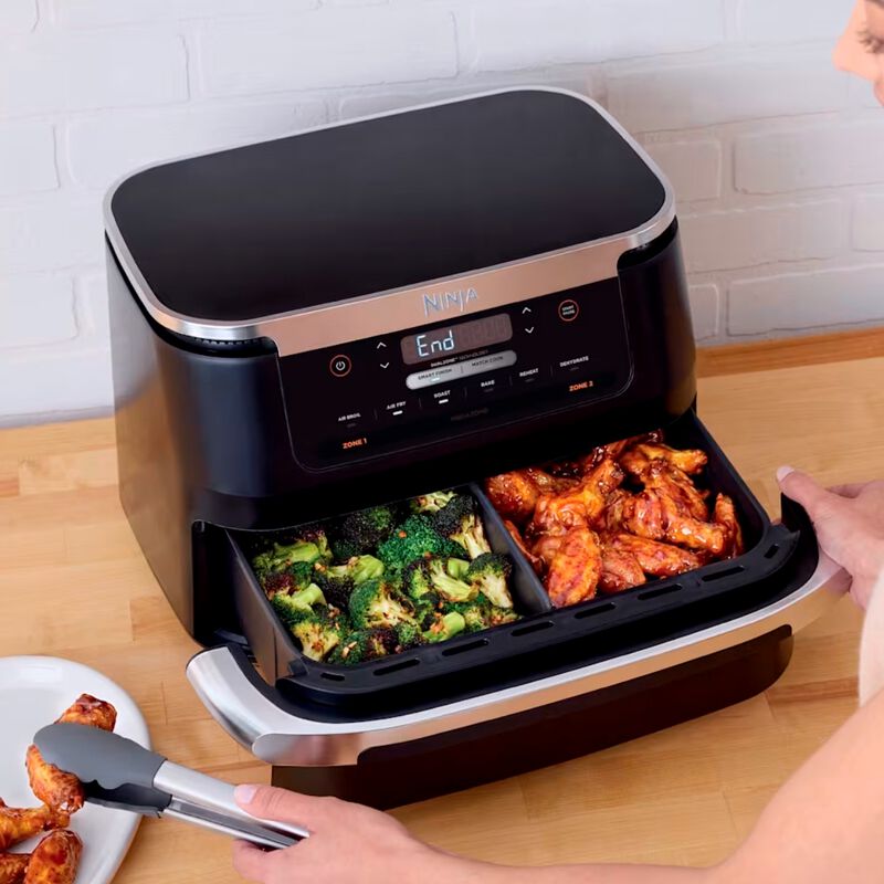 Freidora de Aire Ninja Foodi DualZone FlexBaske... image number null