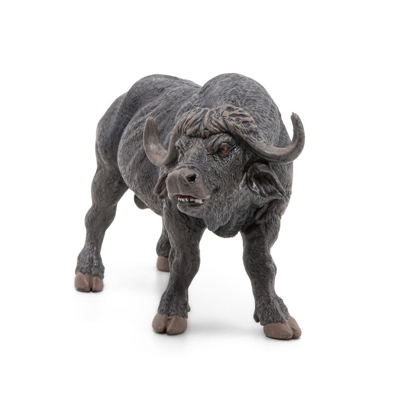 Figura De Juguete Papo "b&uacute;falo Africano" Negro ... image number null