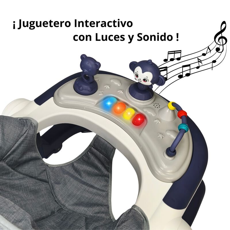 Andadera Infantil Con Asiento Acolchado, Centro... image number null