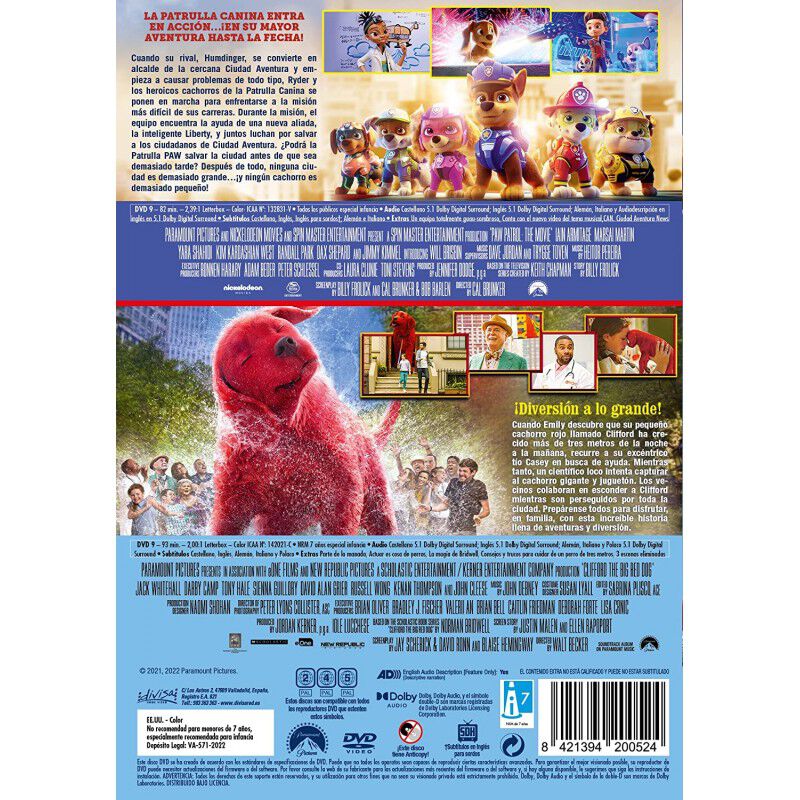 La Patrulla Canina: La pelicula (Paw Patrol) + ... image number null