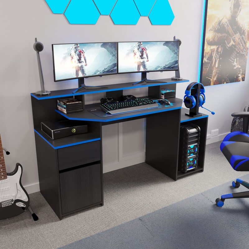 Escritorio Gamer MAX  Dise&ntilde;o para Streamers y J... image number null