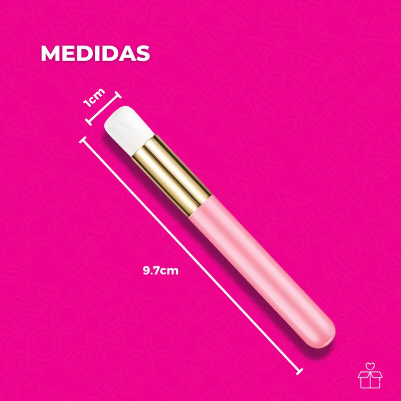 Brocha Para Limpiar Pesta&ntilde;as 1x1 Mink Lash 10pz... image number null