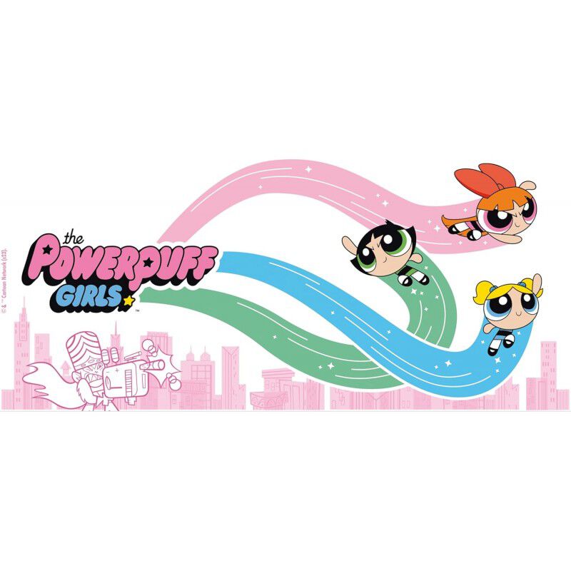 Taza Powerpuff Girls Las Supernenas Volando Cer... image number null