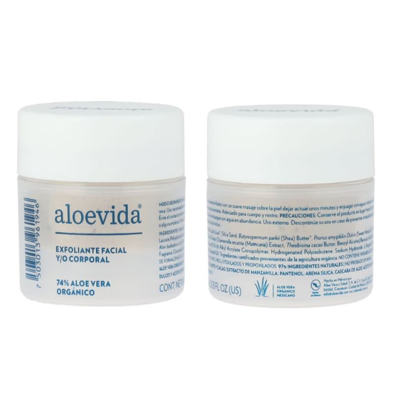 Aloevida Exfoliante Facial y Corporal 74% Aloe ... image number null
