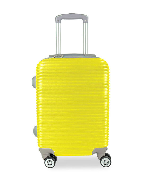 Maleta de Viaje Sol, color Amarillo 34x21x50cm image number null