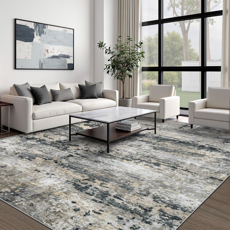 Alfombra De &Aacute;rea Pmtsns 244 cm X 152 cm Lavable... image number null