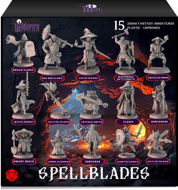 Personajes De H&eacute;roes Y Npc De Dnd Miniatures Wi... image number null