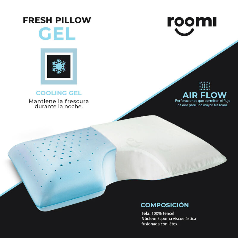 Almohada Roomi Shoulder Memory Foam Infusi&oacute;n De... image number null