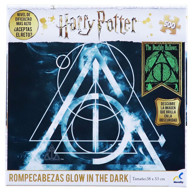 Rompecabezas Harry Potter Glow In The Dark 500 ... image number null