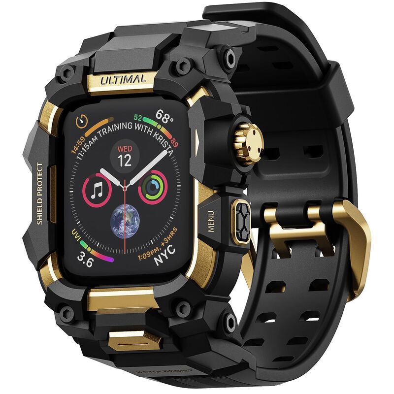 Banda Para Reloj Ultimal 44mm, Resistente Dorad... image number null