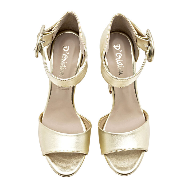 D'cristian Sandalia Dorado Para Mujer 148077ce image number null